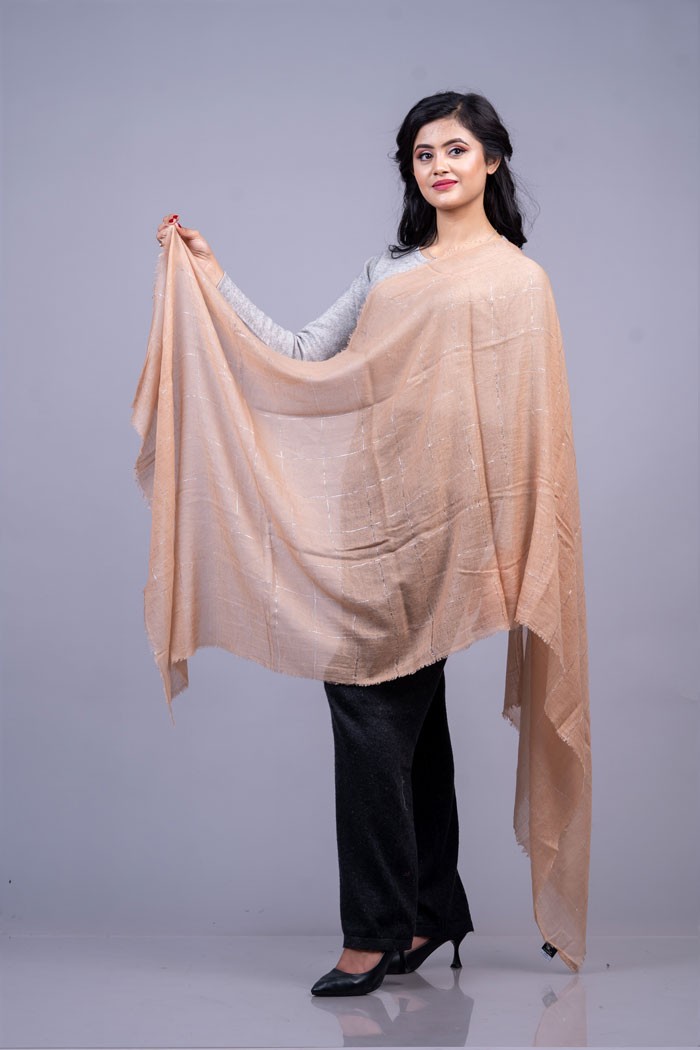 100% Pure Cashmere Stole 28"×80"