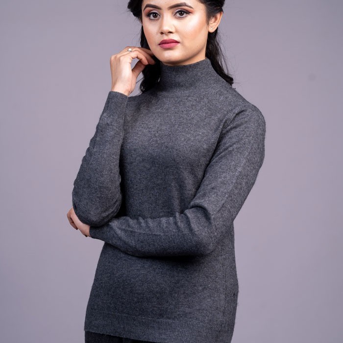 100% Pure Cashmere Ladies T-Neck