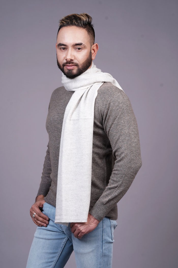100% Cashmere 13" × 65" Scarf