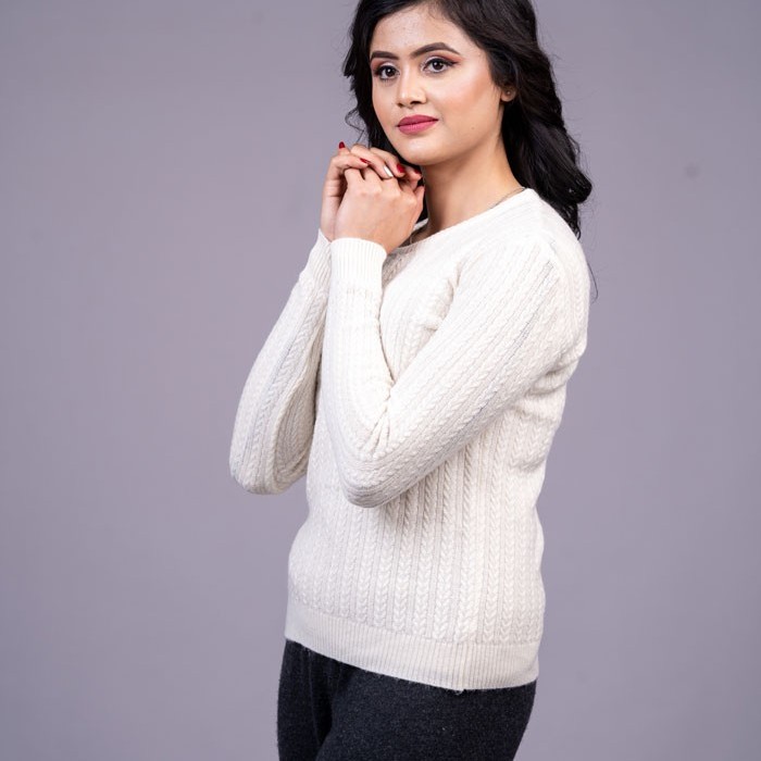 100% Pure Cashmere Label net Jumper