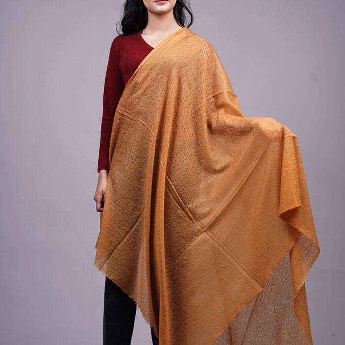 100% Pure Cashmere Jacked Stole 28"×80"