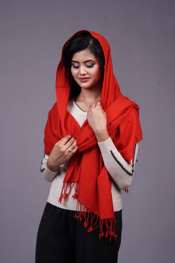 100% Pure Cashmere Stole 28"×80"