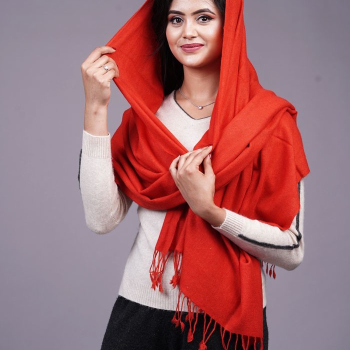 100% Pure Cashmere Stole 28"×80"