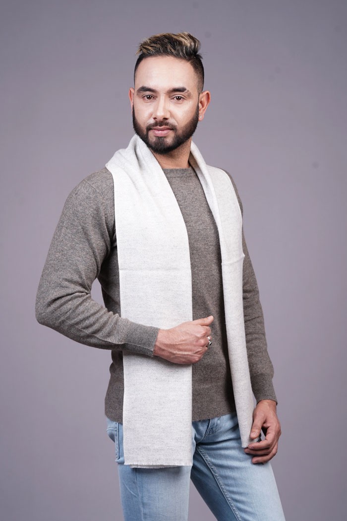 100% Cashmere 13" × 65" Scarf
