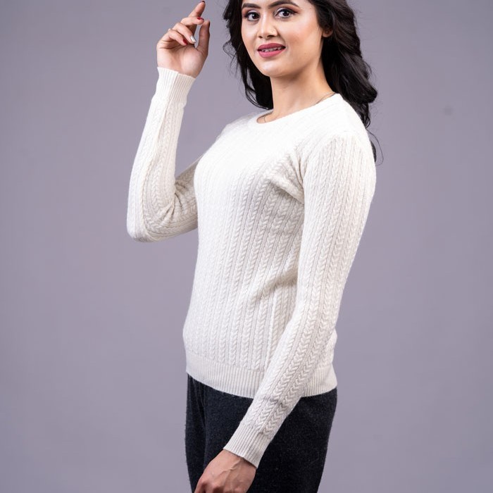 100% Pure Cashmere Label net Jumper